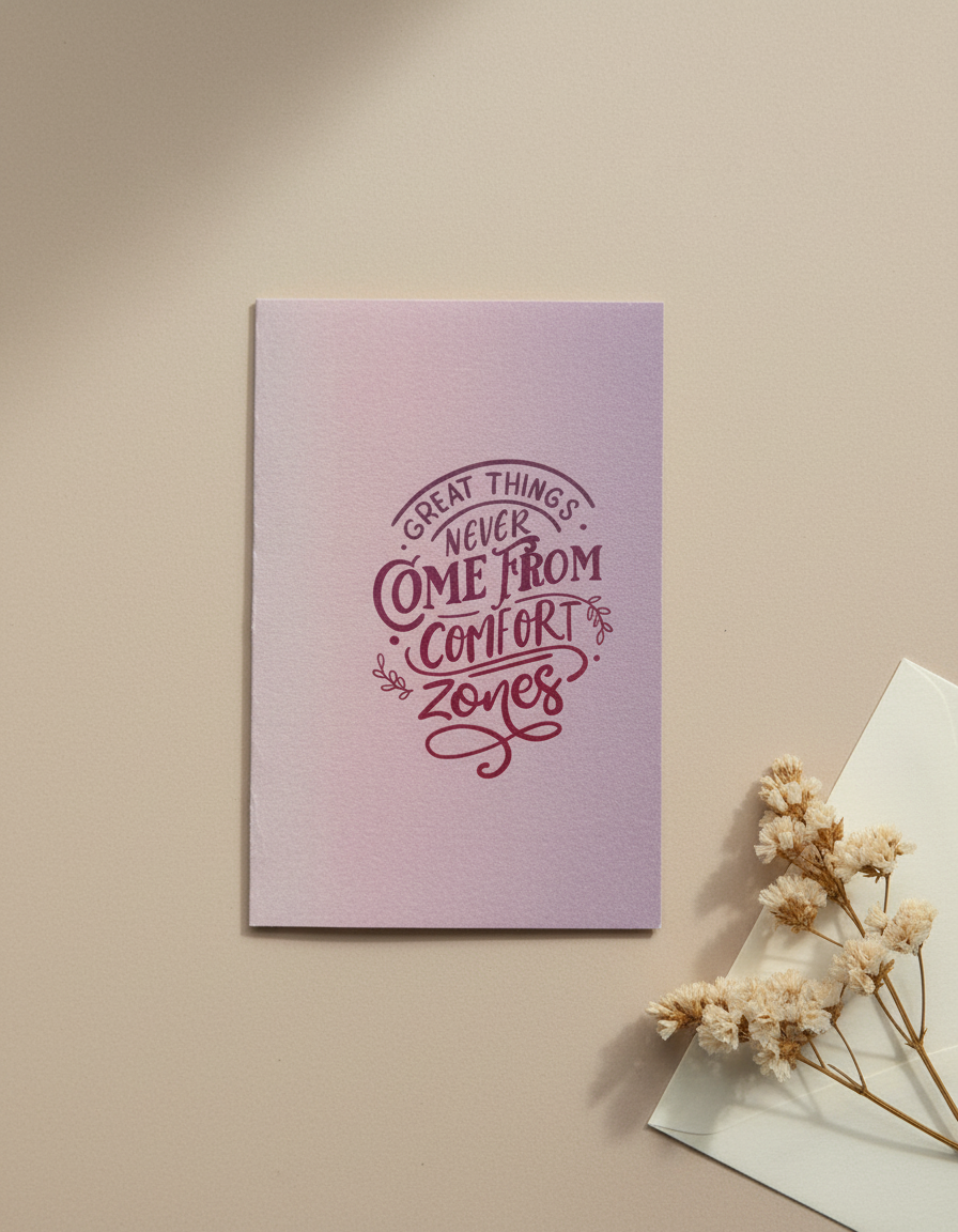 Comfort Zones Card