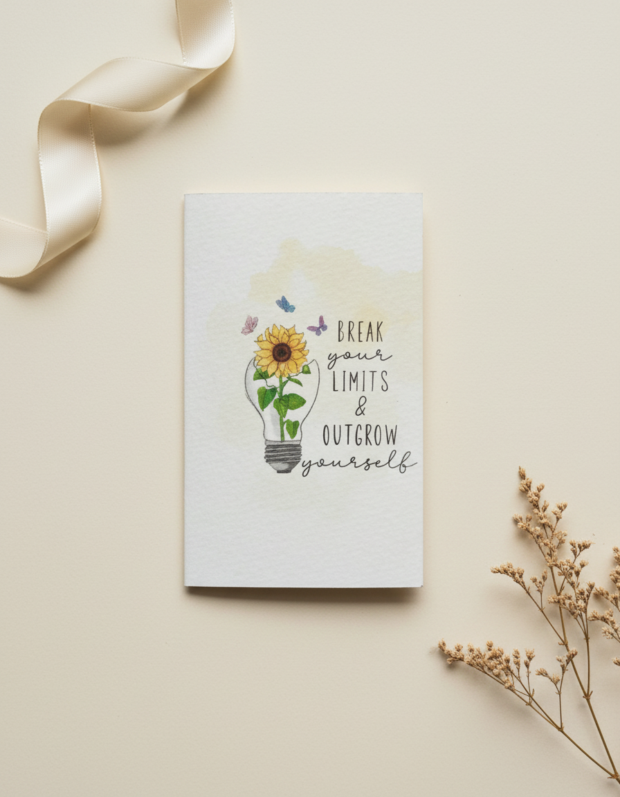 Outgrow Yourself Card