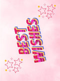 Starry Best Wishes Card