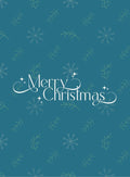 Snowflake Merry Christmas Card