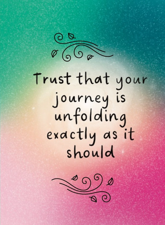 Trust Your Journey Card