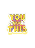 You Got This Sticker Card