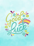 Rainbow Good Luck Card